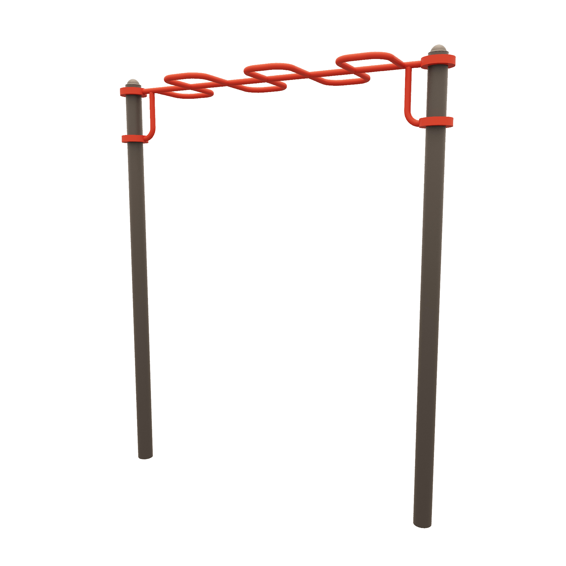 Воркаут-комплекс "Рукоход-змеевик"